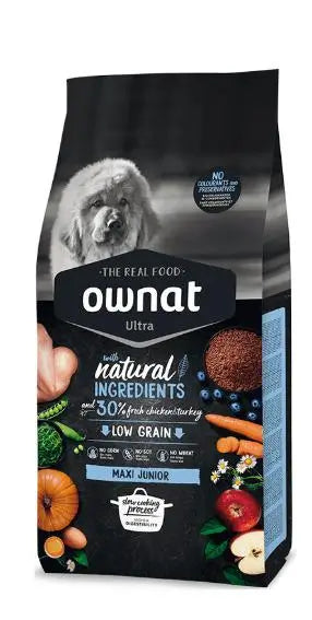 Ownat Ultra Canine Junior Maxi 3Kg, alimento per cani