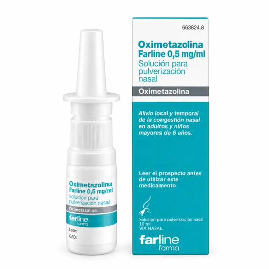 Farline Oxymetazoline 0,5 Mg/ ml Nebulizzatore nasale 15 ml