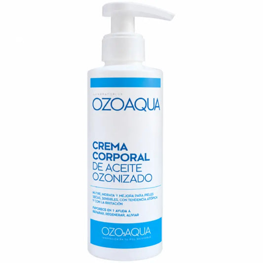 Ozoaqua Crema corpo all'olio ozonizzato, 200 ml