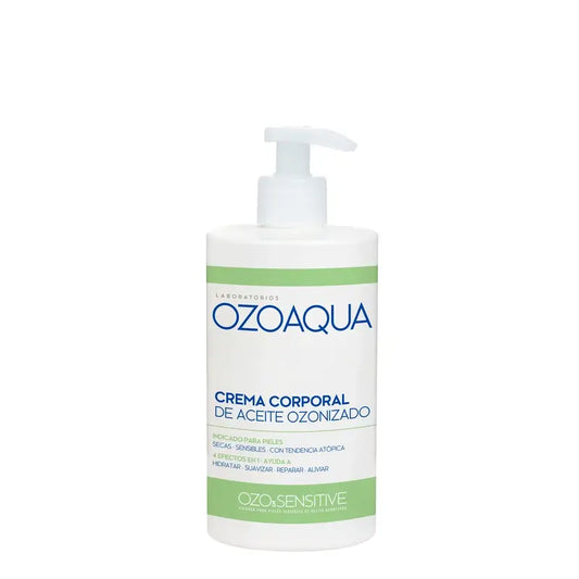 Ozoaqua Crema corpo all'olio ozonizzato Ozosensitive, 500 ml