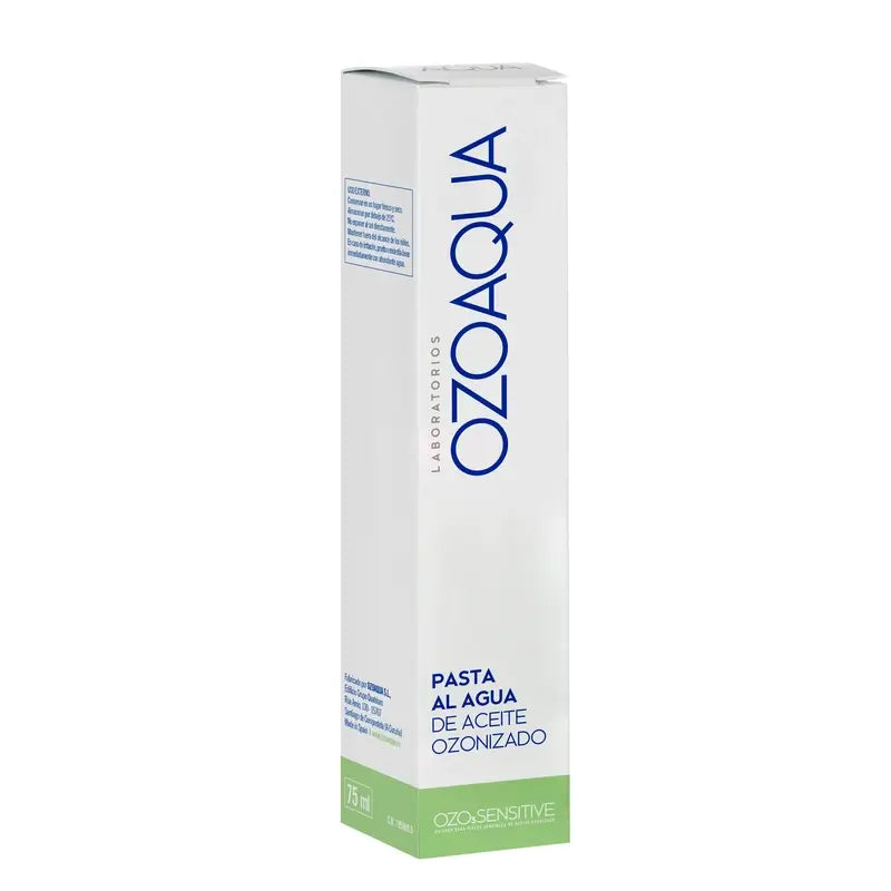 Ozoaqua Ozosensitive Olio Ozonizzato Pasta a base d'acqua, 75 ml