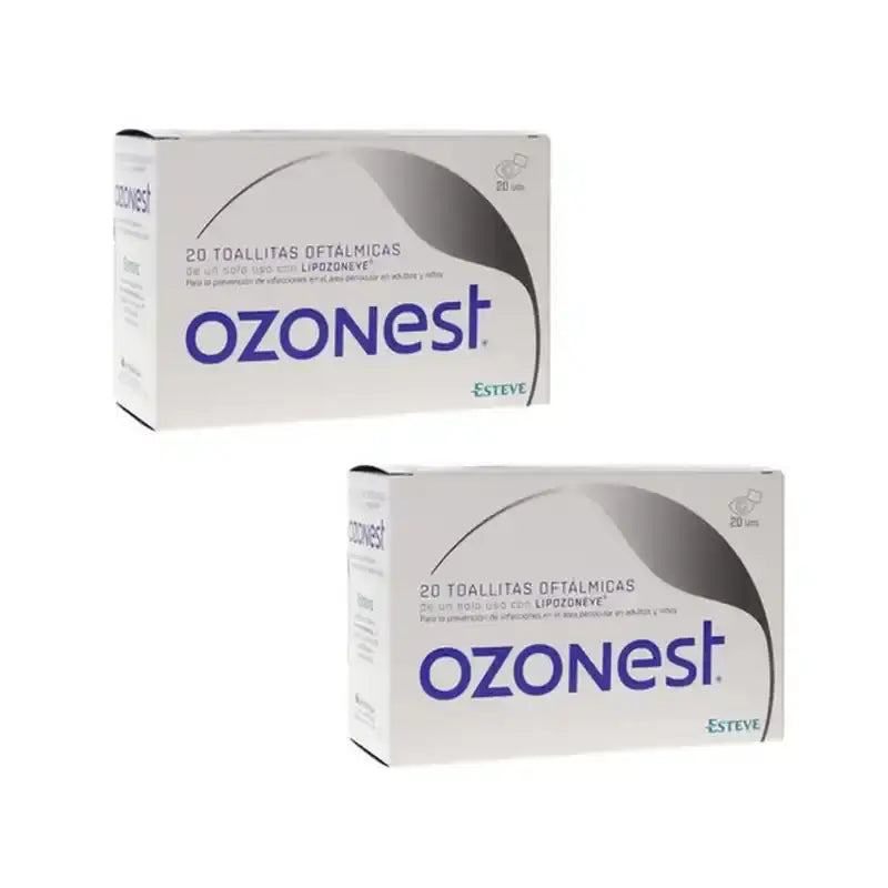Ozonest Salviette oftalmiche, 2X20 Salviette
