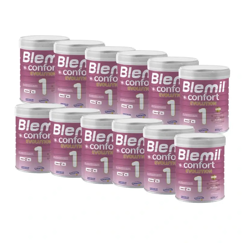 Blemil 1 Comfort Evolution, Confezione 12x800g