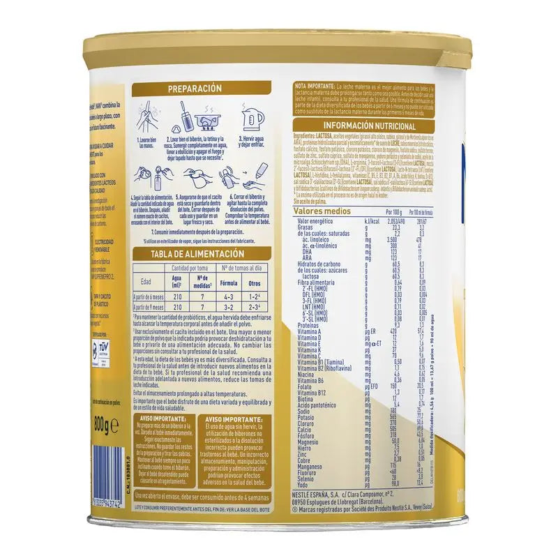 Nestlé Nan Supreme Pro 2 Latte Formula, 12X800 g
