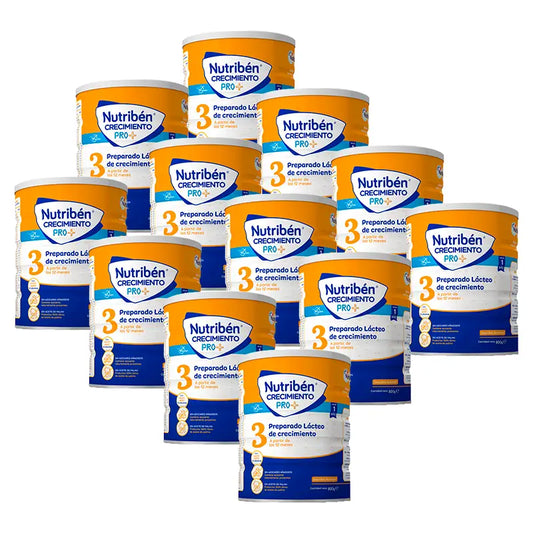 Nutribén Crescita Pro+ 3 Latte, 12 X 800 grammi