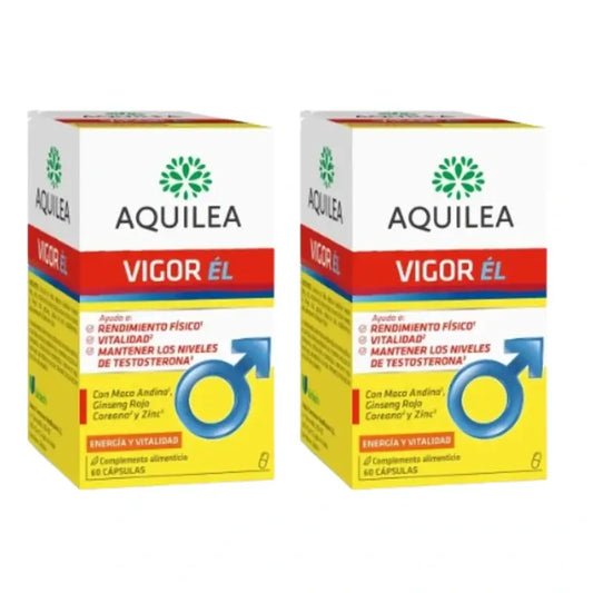 Aquilea Vigor Him, Confezione 2 x 60 capsule