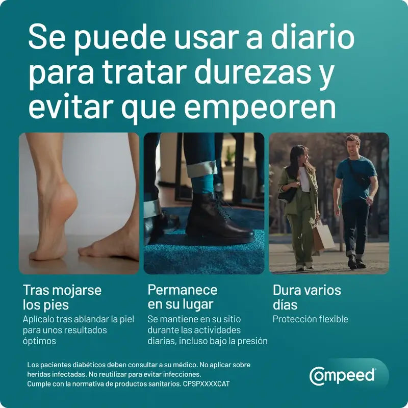 Medicazione Compeed Pack di media durezza, 2x6 unità