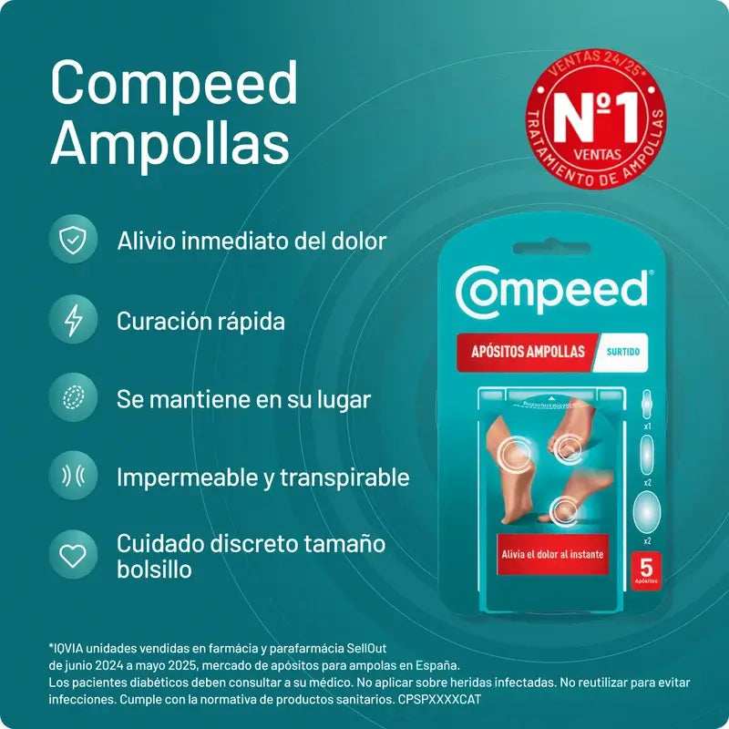 Compeed Confezione Blister misti, 2x5 unità