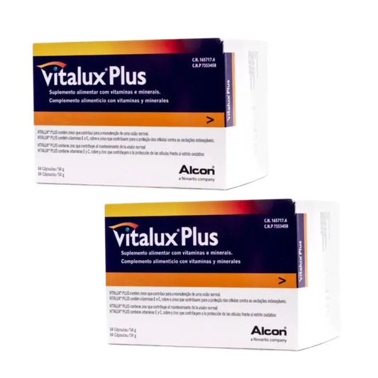 Vitalux Confezione da 2 unità, 84 capsule