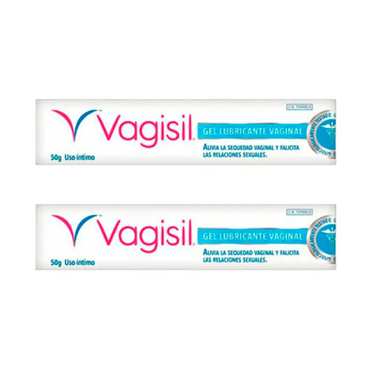 Confezione da 2 Vagisil Gel lubrificante vaginale, 50gr