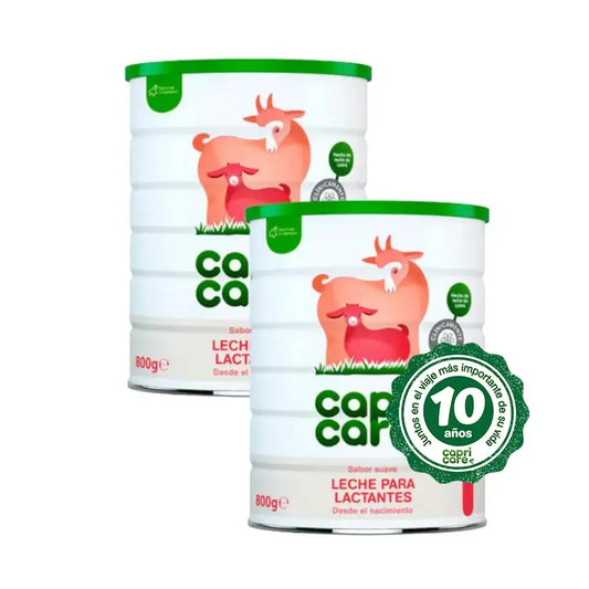 Capricare 1 Latte per lattanti, Confezione 2 X 800 gr