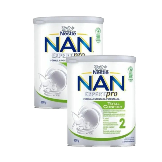Nestlé Nan Total Comfort 2 Infant Milk, Pack 2 X 800 g