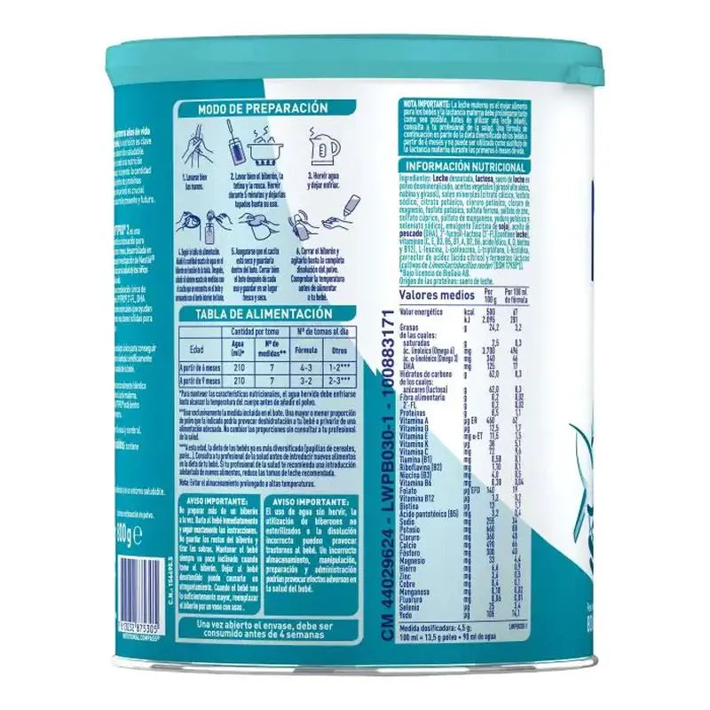 Nestlé Nan Optipro 2 Latte Formula, 2X800g