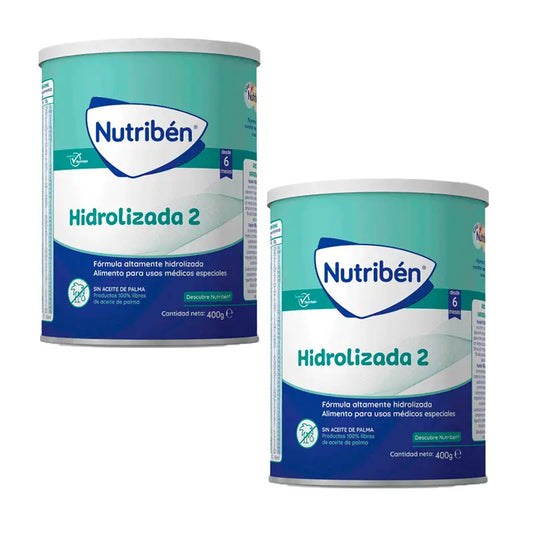Nutribén Idrolizzato 2 Latte di proseguimento, 2 X 400 g