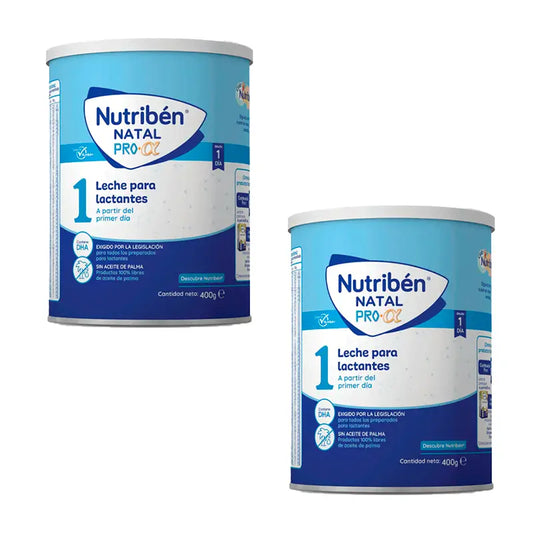 Nutribén Natal Pro-Alpha Latte Starter, 2 X 400 g