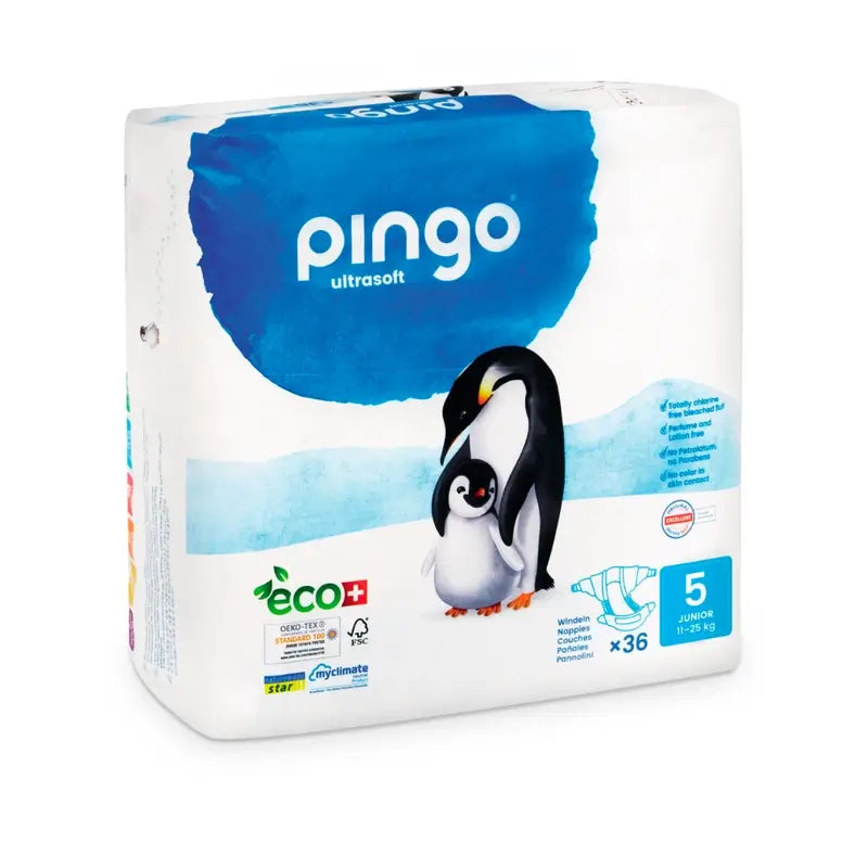 Pingo Nappy Pannolino Taglia 5, Confezione 2 X 28 Unità