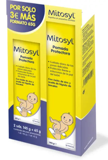 Unguento protettivo Mitosyl 210 gr, Confezione 145gr + 65gr