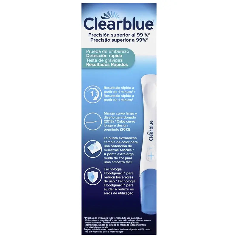 Clearblue Pack Plus Test di gravidanza analogico, 3 test