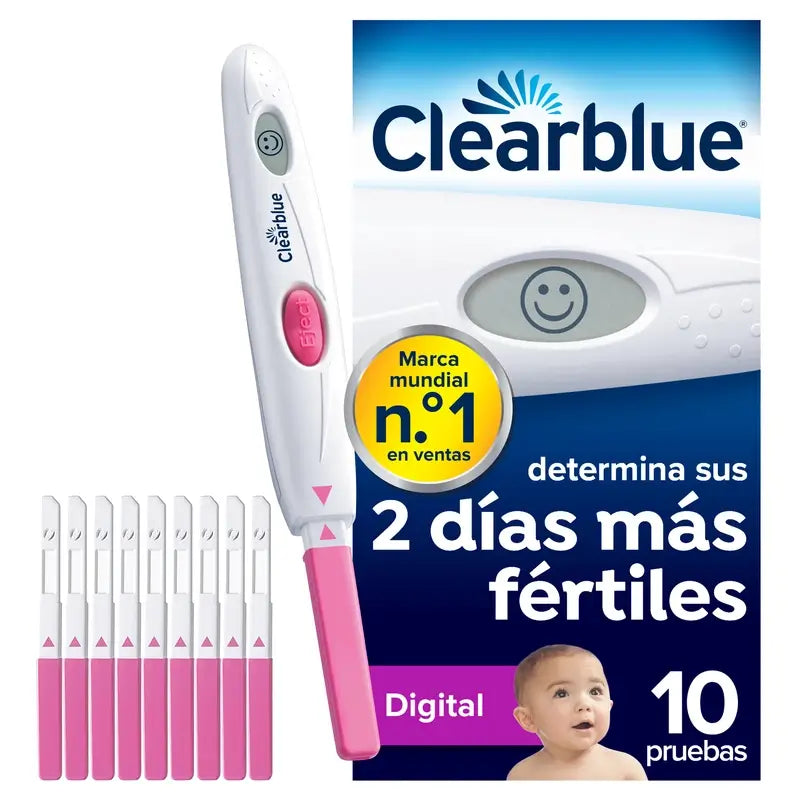 Confezione di test di ovulazione Clearblue, 6 x 10 stick