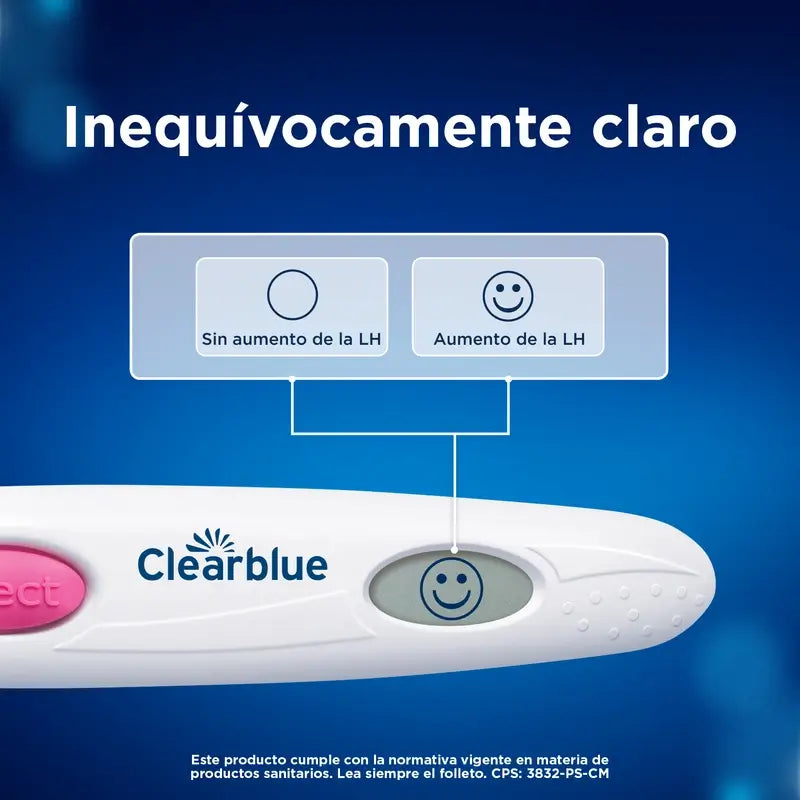 Confezione di test di ovulazione Clearblue, 6 x 10 stick