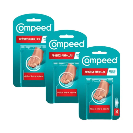 Confezione di medicazioni per dita e piedi Compeed, 3x8 unità