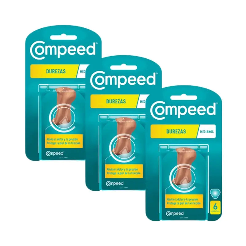 Medicazione Compeed Pack di media durezza, 3x6 unità