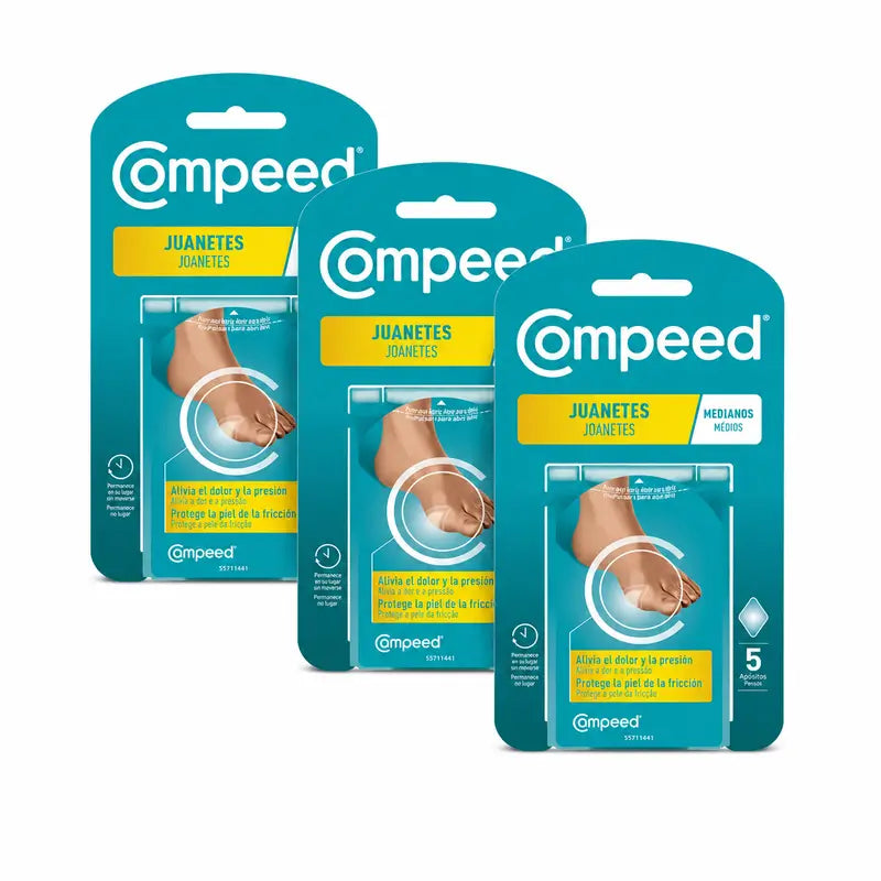 Compeed Confezione di medicazione per bune, 3x5 unità