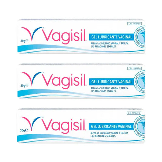 Confezione 3 Vagisil Gel lubrificante vaginale, 30gr