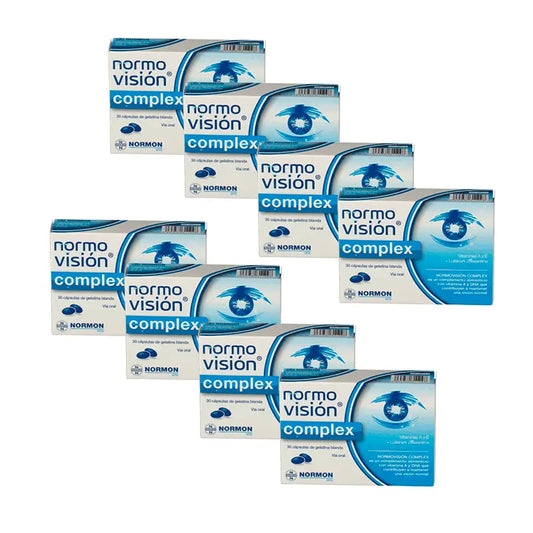 Confezione 8 Complesso Normovision, 30 capsule