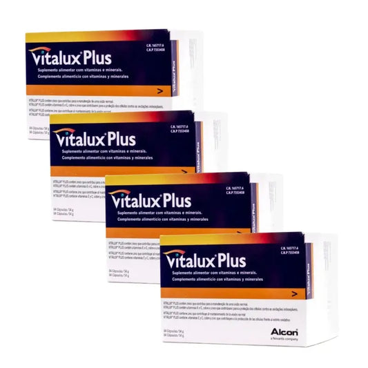 Vitalux Confezione da 4 unità, 84 capsule