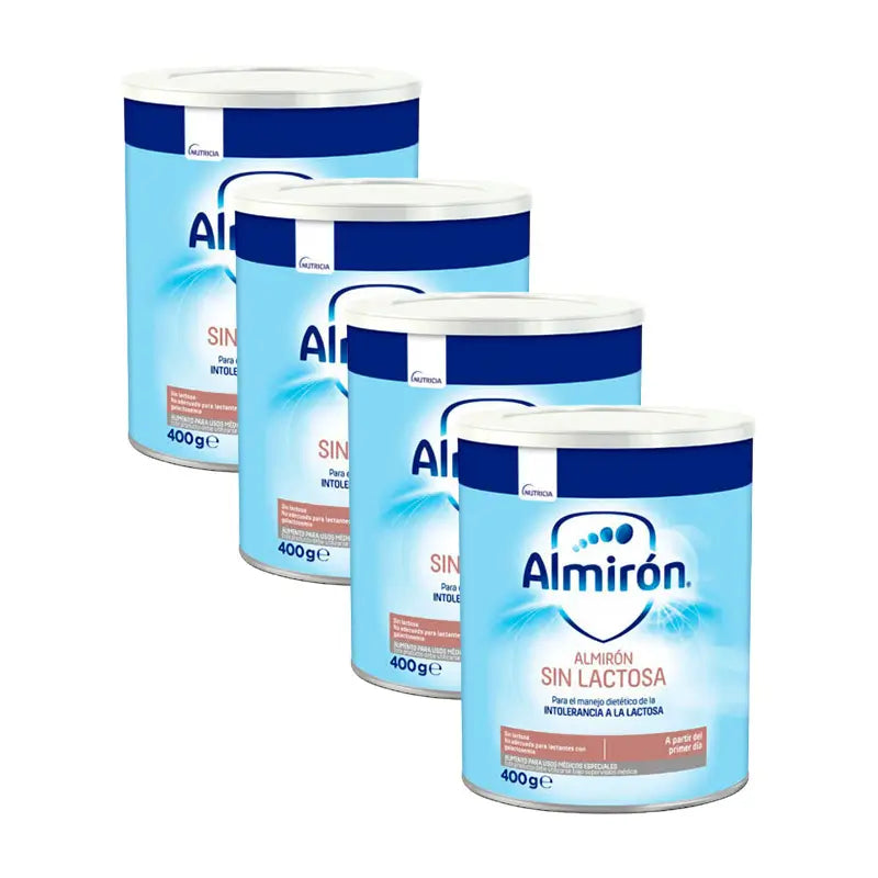 Pack 4 X Almirón Lactose-Free, 400 g