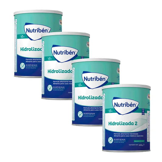 Nutribén Latte Idrolizzato 2 Continuazione, 4 X 400 g