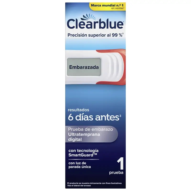 Clearblue Pack Test di gravidanza digitale ultra precoce, 6 test
