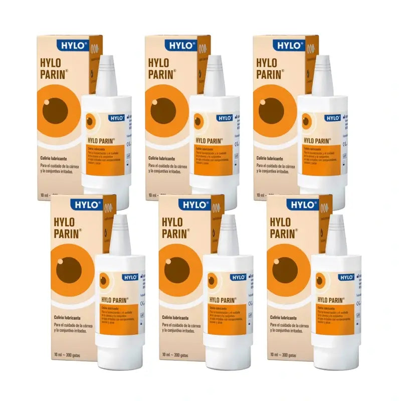 Hylo Parin Gocce oculari 10 ml, Confezione da 6
