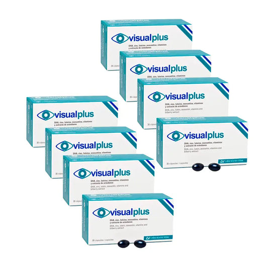 Confezione 8 Visualplus, 30 capsule