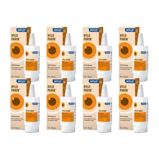 Hylo Parin Gocce oculari 10 ml, Confezione da 8