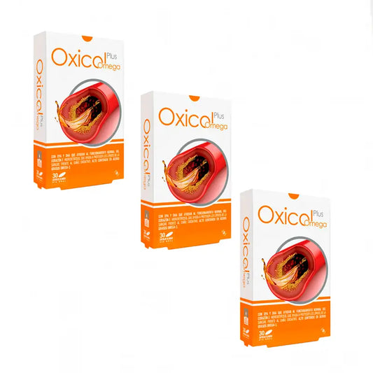 Actafarma Oxicol Plus Omega, Confezione 3x30 Capsule