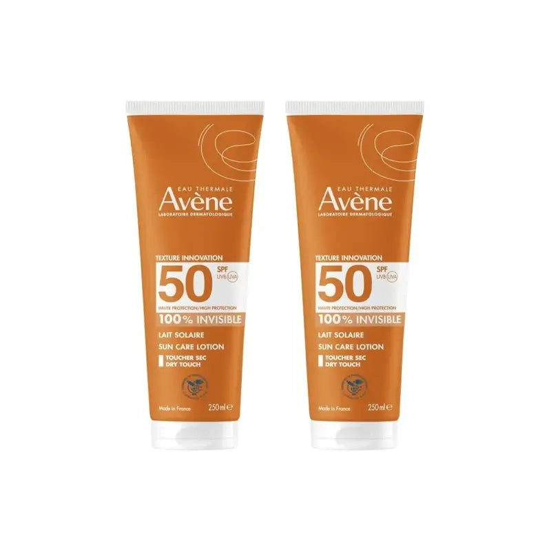 Avène Latte di protezione solare SPF50+ 2x250 ml