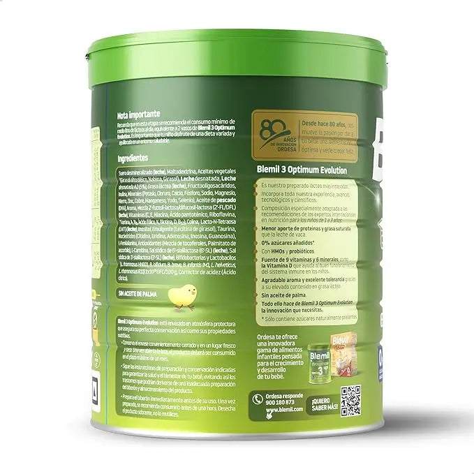 Blemil Optimum Evolution 3 Latte di crescita, 6X800g