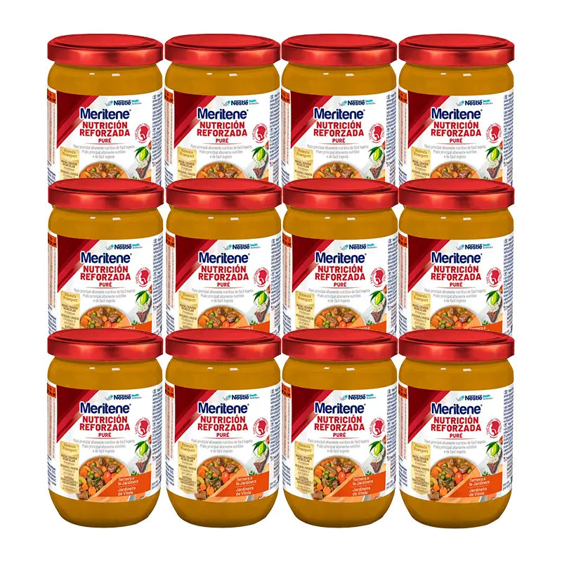 Purea di vitello Meritene, Confezione 12x300 gr.