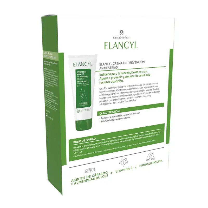 Elancyl Crema Prevenzione Smagliature 2x200 ml Duplo Pack