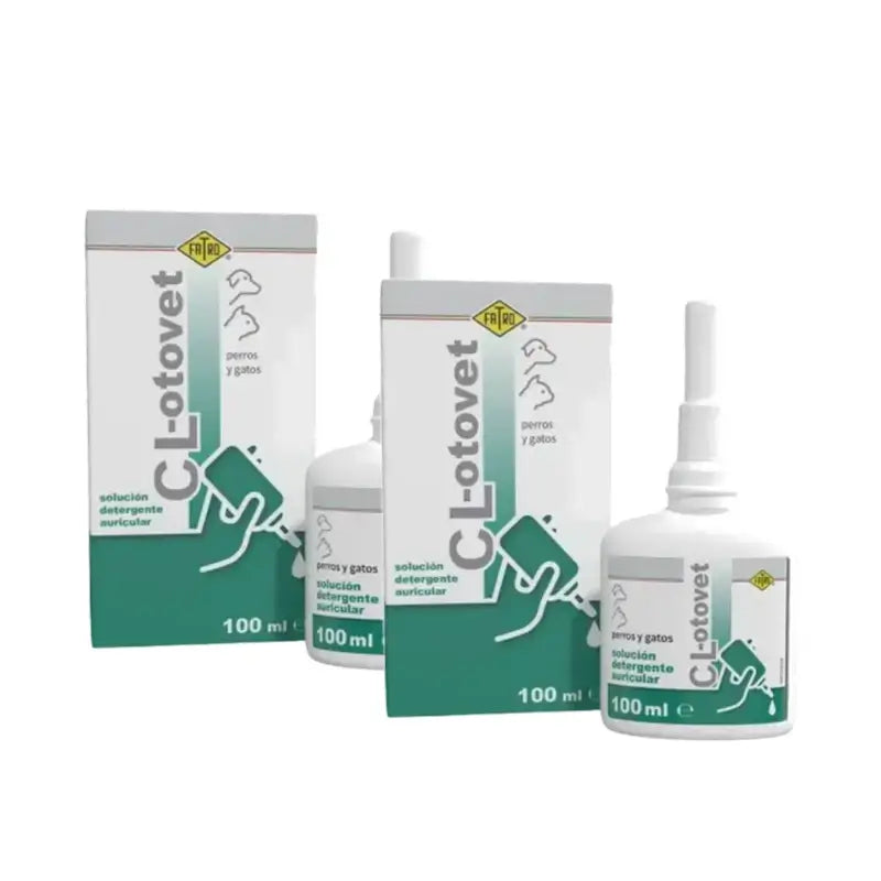 Fatro Cl-Otovet, 100 ml, confezione da 2