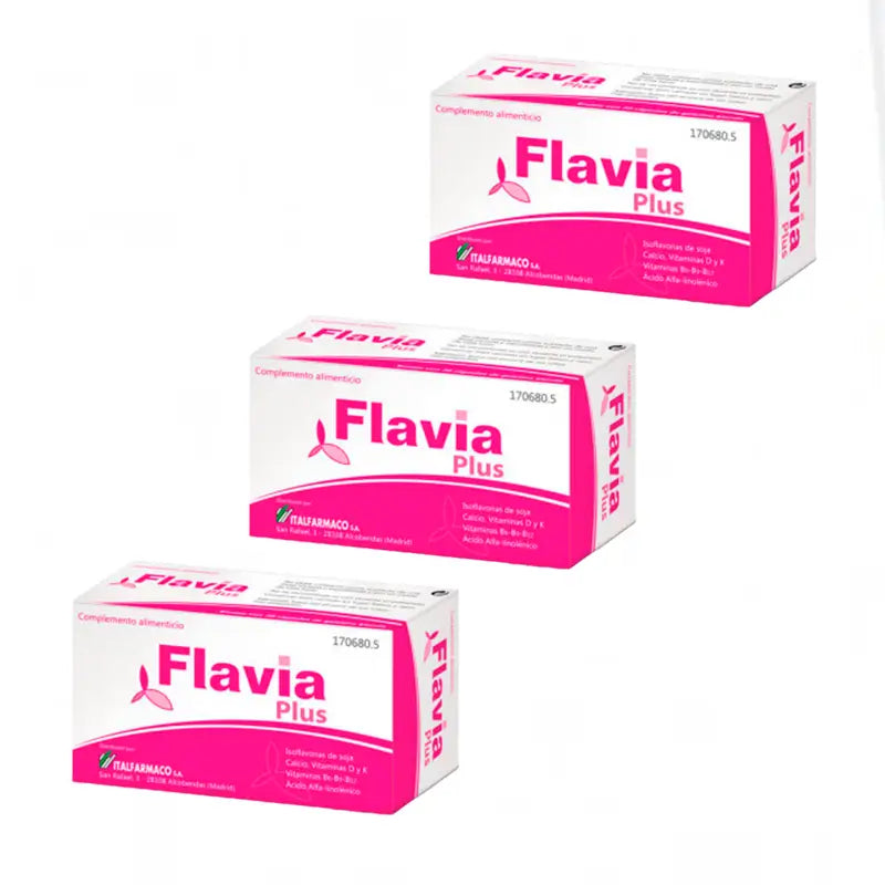 Flavia Plus Nutraceutica, Confezione 3x30 Capsule