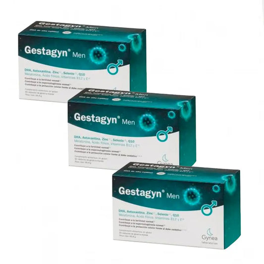 Gestagyn Men Capsule Morbide, Confezione 3x60 Capsule