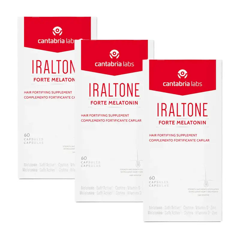 Iraltone Forte Melatonina, Confezione 3 x 60 unità
