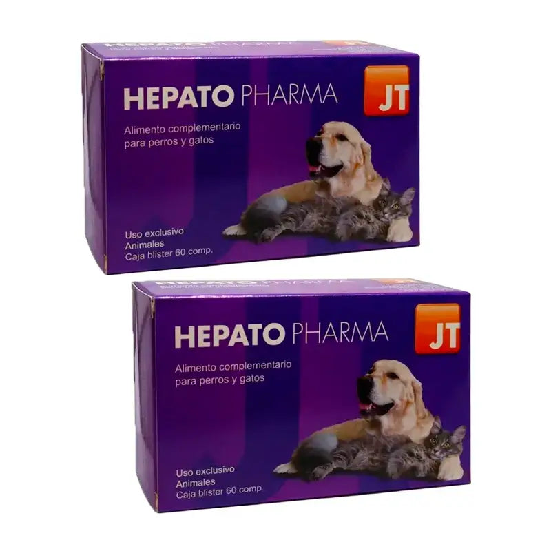 JTPharma Hepato Pharma, Confezione 2 x 60 compresse