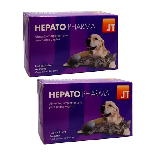 JTPharma Hepato Pharma, Confezione 2 x 60 compresse