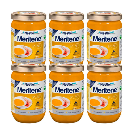 Meritene Purea di tonno con verdure, 6x300 g