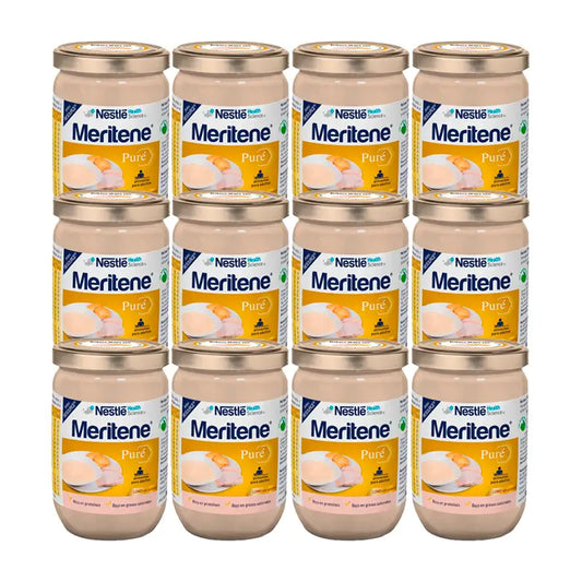 Meritene Purè di lonza di maiale con patate, Confezione 12x300 g