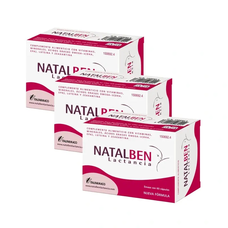 Natalben Confezione allattamento, 3x60 capsule